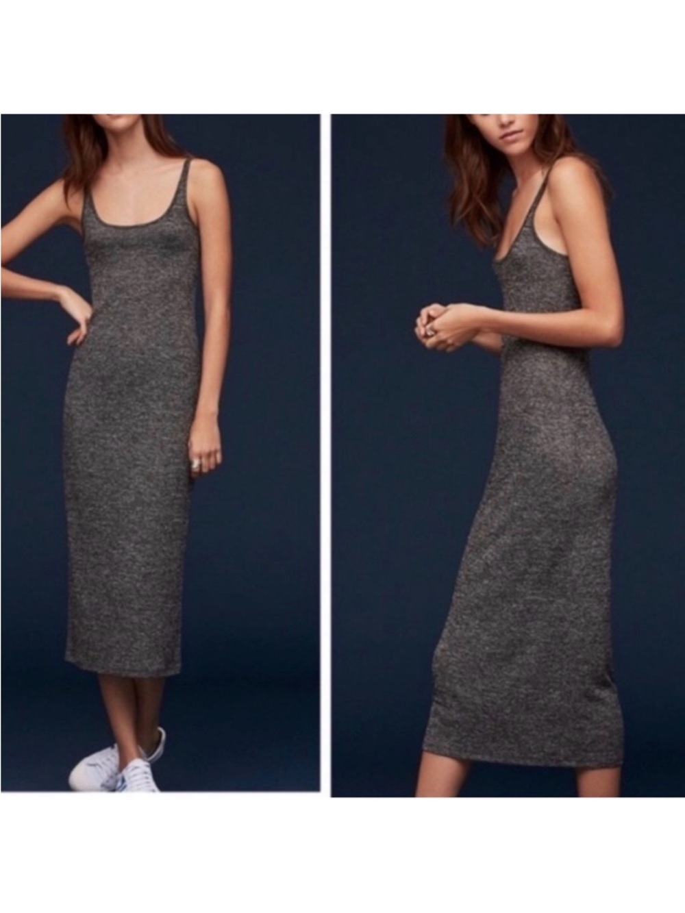 Aritzia Babaton Freddie Midi Dress